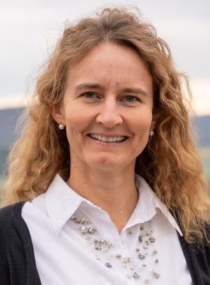 Die Bürgermeisterin Marion Frei